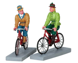 Bloomers And Bicycles, Set Of 2