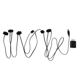 USB Extension Cord, 12 Power Outlet
