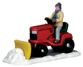 Ride-on Snowplow