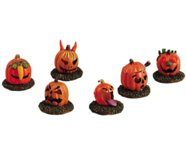 Pumpkin People, Set Of 6