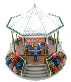 Holiday Garden Green Bandstand