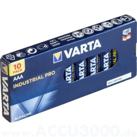 VARTA INDUSTRIAL PRO ALKALINE AA - 10 STUKS