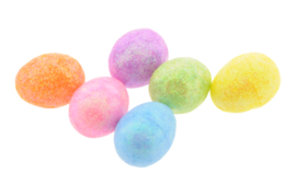 Paasei, Set of 6, 1.8cm