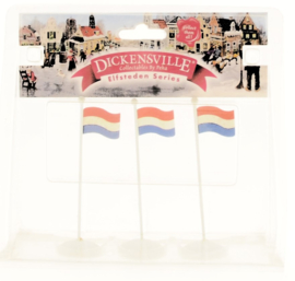 Nederlandse Vlaggen, Set 3 Stuks