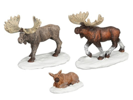 Moose, set of 3