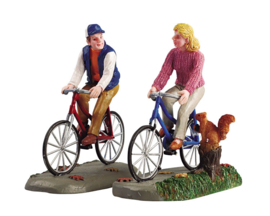 Romantic Bike Ride, Set Of 2