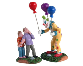 Creepy Balloon Seller, Set Of 2 