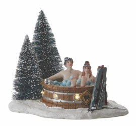Hot tub battery operated