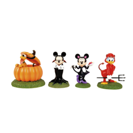 Disney Village - Ready For Tricks & Treats (Set of 4) - NEW 2026