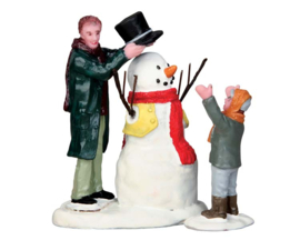 Sharp-Dressed Snowman, Set Of 2