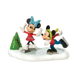 Disney Village - Mickey And Minnie Skating
