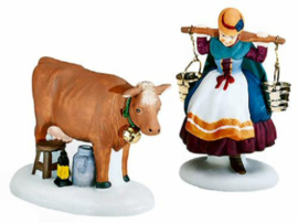 Dickens Village - Eight Maids-A-Milking - VIII