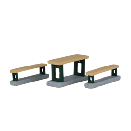 Picnic Benches, Set Of 3 - NEW 2026 PRE-ORDER