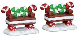 Peppermint Cookie Bench, Set Of 2