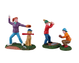 Baseball Practice, Set Of 3