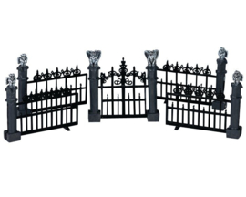 Gargoyle Fence, Set Of 5