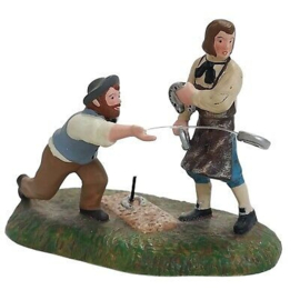 New England Village - Pitching Horseshoes