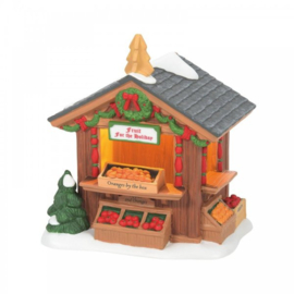 Dickens Village - Market Fruit Stand