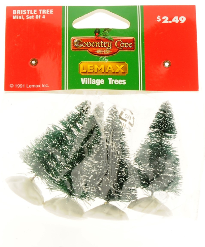 2 Bristle Tree, Set Of 4 - Coventry Cove - Import United States