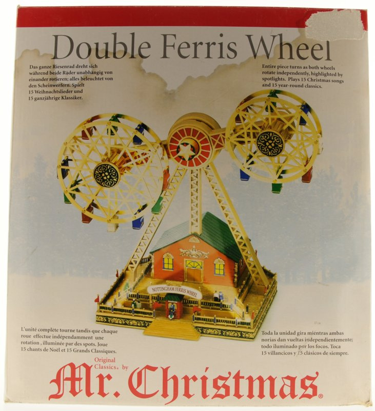 Mr.Christmas Double Ferris Wheel | Mr. Christmas | kerstdorpfan-nl