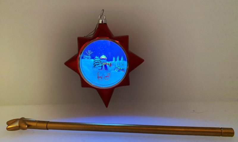 Mr.Christmas Magix Wand Star Ornament