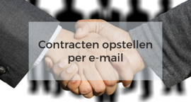 Contract opstellen per e-mail