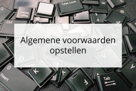 Algemene voorwaarden opstellen