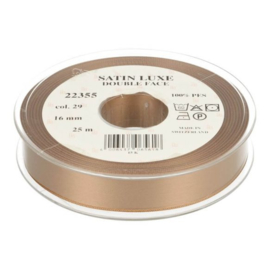 29 16mm/0.6" Lint Satin Luxe Double face p.m. / 3.3 feet