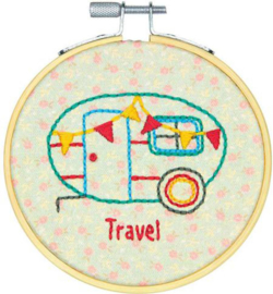 Camper Embroidery Kit