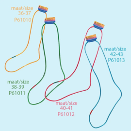 EU 38-39, UK 5-6, US 5.5-6 Sock Blocker Pony