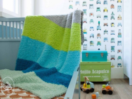 Soft & Teddy Crochet Blanket Durable Teddy