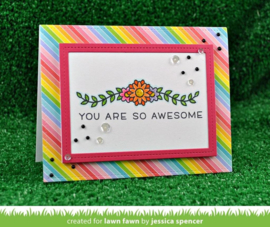 Really rainbow | 6x6 inch petite paper back | Lawn fawn