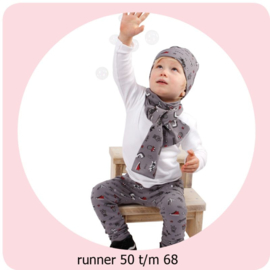 Runner maat 50 t/m 68  Annie do it yourself naaipatroon