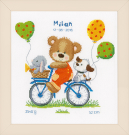 Cycling Bear Aida Vervaco