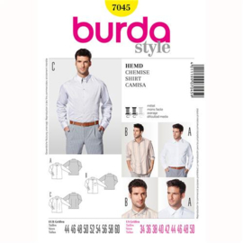 7045 Burda Naaipatroon - Overhemd in variaties