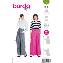 5751 Burda Patroon - Pantalon in variatie
