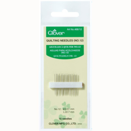 No.12 Quilting Needles Clover