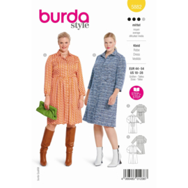 5882 Burda Naaipatroon | jurk in variatie