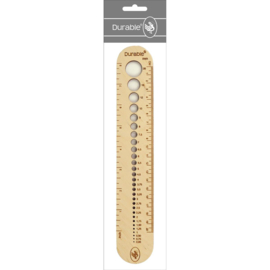 Breinaalddiktemeter hout - Durable