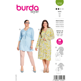 5732 Burda Patroon - Jurk en blouse