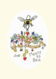 Meant to Bee Aida Cross Stitch Kit Bothy Threads