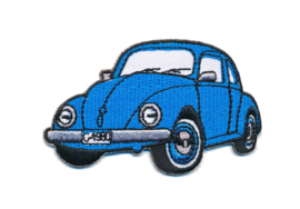 Jeans blauwe  Volkswagen Kever  klein Opstrijkbare Applicatie