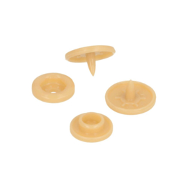 Beige Matte Color Snaps Press Fasteners