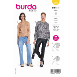 5878 Burda Naaipatroon | blouse in variatie
