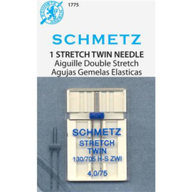 Stretch Twin Needle 130/705 H-S ZWI 4.0/75 Schmetz