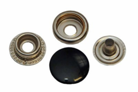 Black 15mm Nickel Free Snap Fastener