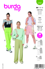 5761 Burda Naaipatroon | Broek in variatie