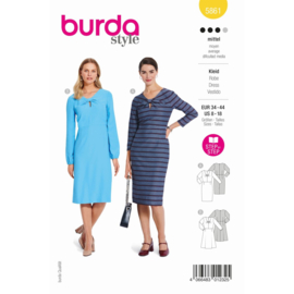 5861 Burda Naaipatroon | Jurk in variatie