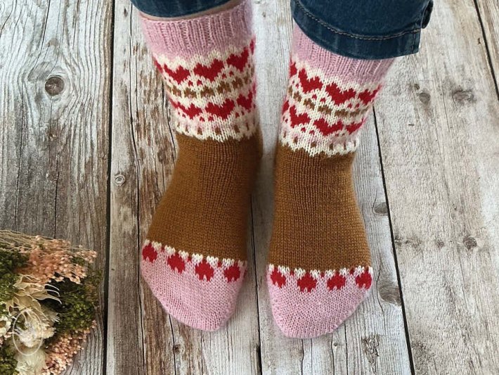 Love in stitches sqos - gebreid - Durable Soqs