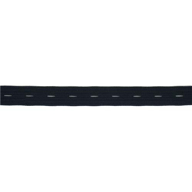 000 black 18mm Buttonholes elastic ReStyle